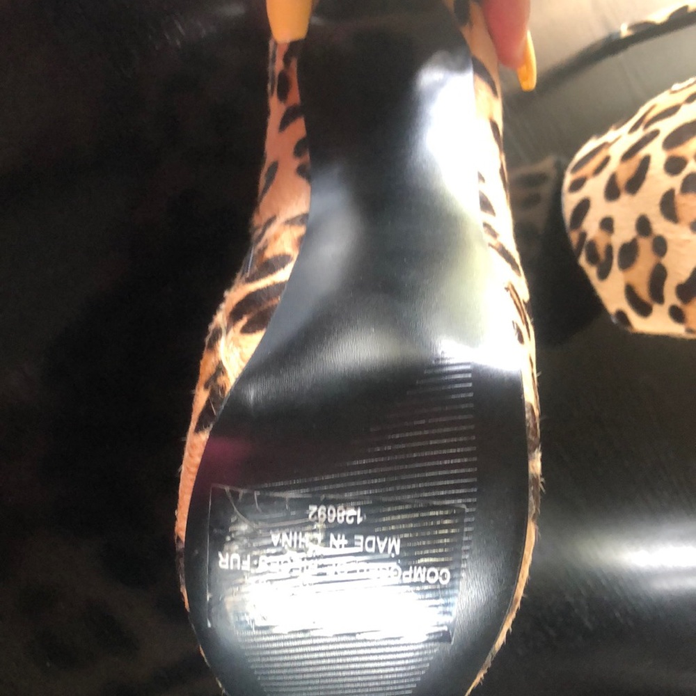 Leopard Print Booties - image 3